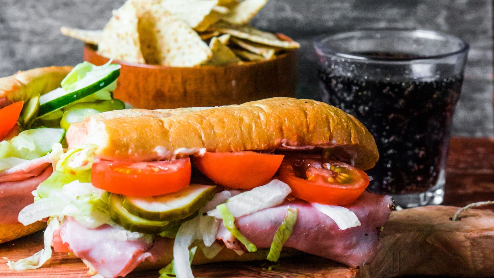 A sandwich from Katie's Kitchen